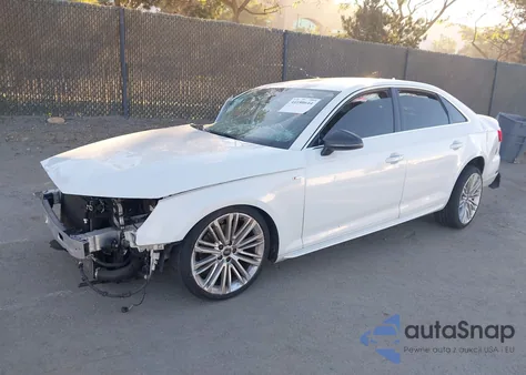 2017 Audi A4 2.0T Ultra Premium из США, поврежденный, VIN WAULMAF43HA167845